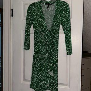 Green Pattern Dress